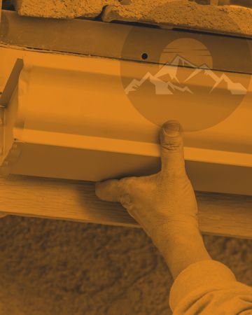 gutter realignment & slope adjustment